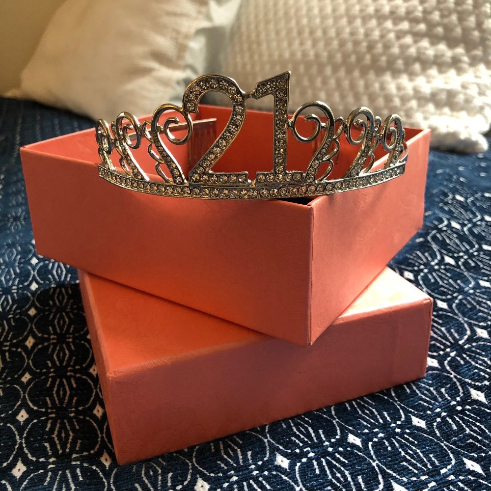 21 Birthday Crown